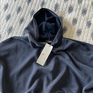 Sweaty Betty XXL Navy Hooded Sweatshirt - Women